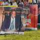 Above, a photo memorial of Detroit residents who died from covid-19, held this August in Belle Isle.